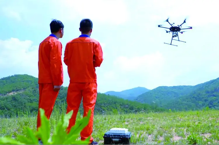 莒县无人机倾斜摄影巡检拍摄